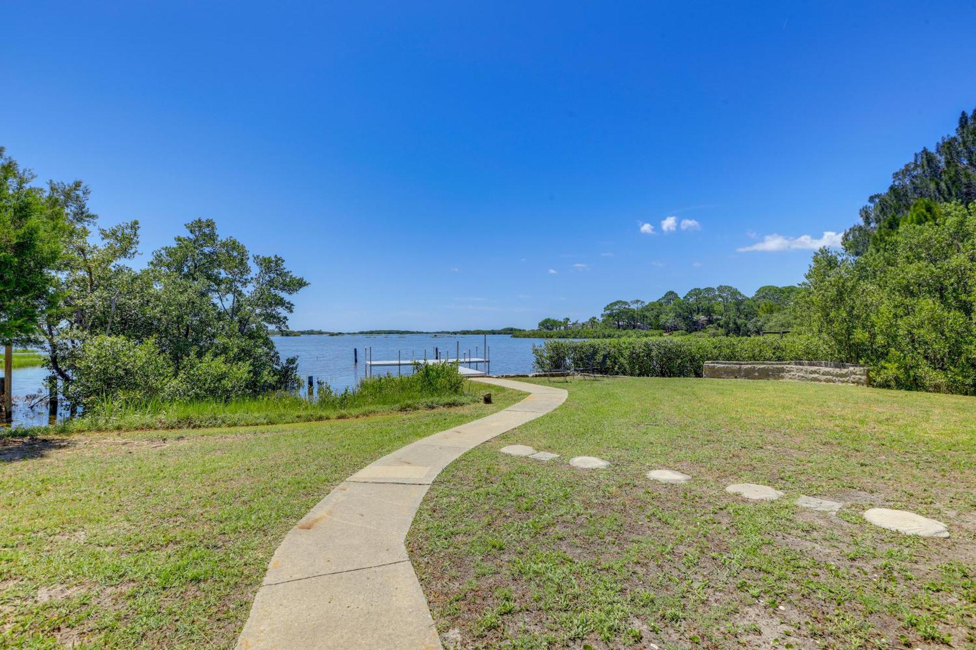 Waterfront Cedar Key Duplex Home Grill And Dock! Exterior foto